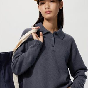 JW ANDERSON x Uniqlo Gray Women's Sweater 100% wool